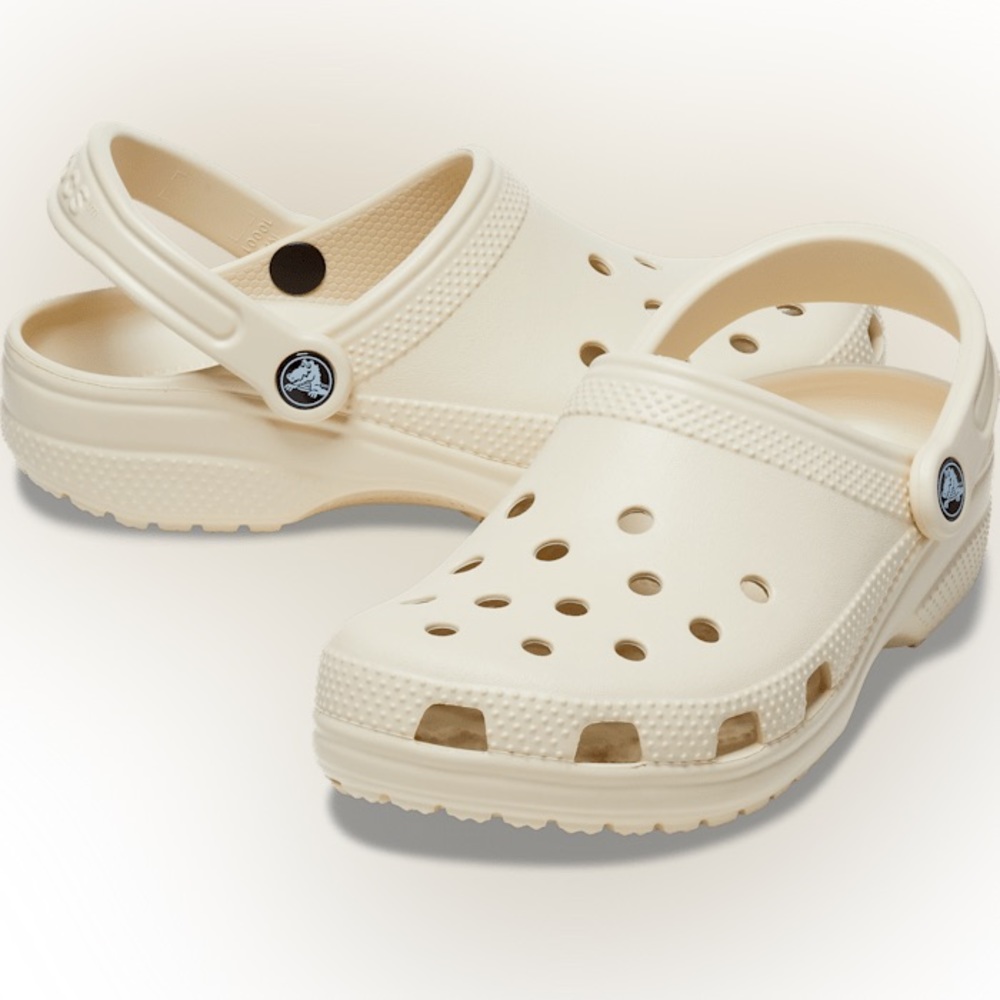 Crocs Classic Clog Color Bone in Size M 7 or W 9